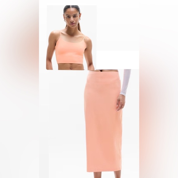 Athleta Be Free Two-Piece Crop Top and Skirt Set - Picture 1 of 6